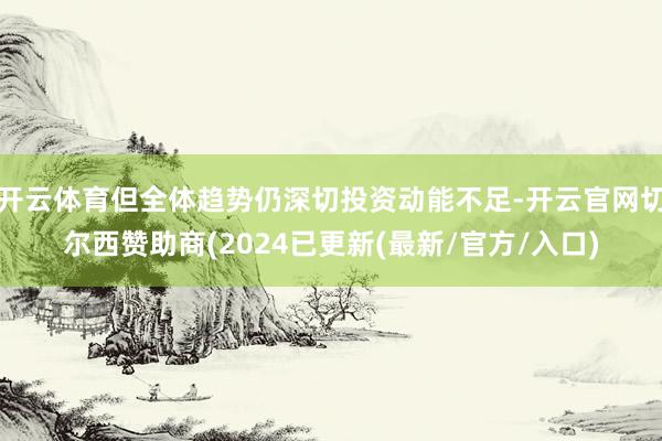 开云体育但全体趋势仍深切投资动能不足-开云官网切尔西赞助商(2024已更新(最新/官方/入口)