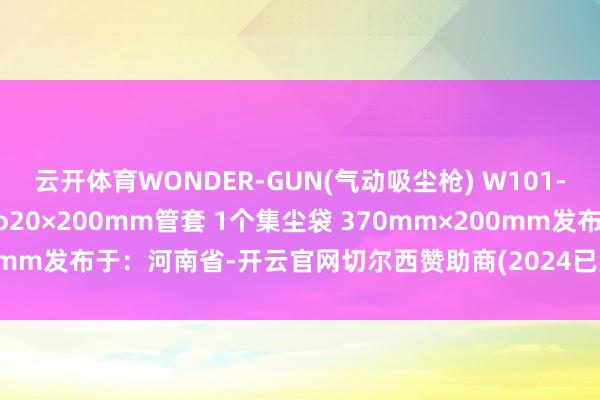 云开体育WONDER-GUN(气动吸尘枪) W101-III-TH吸入喷嘴 内径φ20×200mm管套 1个集尘袋 370mm×200mm发布于：河南省-开云官网切尔西赞助商(2024已更新(最新/官方/入口)